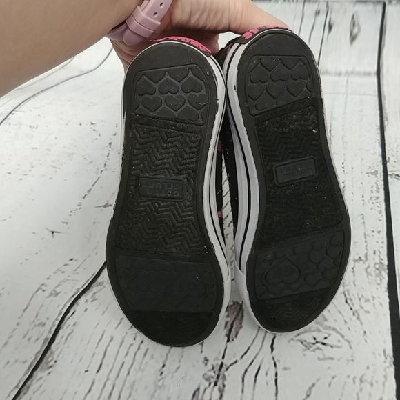 Gotta Flurt Black Paint Splatter High Top Sneakers - Picture 8 of 10